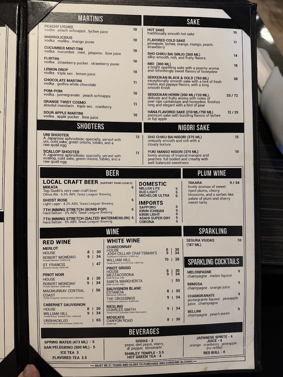 Top Sushi Menu - Image 2